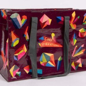 BLUE Q GOOD VIBRATIONS SHOULDER TOTE